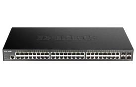 D-Link Коммутатор DGS-1250-52X 48xGE, 4xSFP+, Smart - Фото