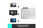 Клавиатура Logitech MX Keys Mini Wireless Illuminated RU Pale Grey (920-010499)