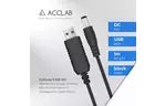 Кабель питания USB to DC 5.5х2.5mm 9V 1A ACCLAB (1283126565113)