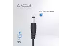 Кабель питания USB to DC 5.5х2.5mm 9V 1A ACCLAB (1283126565113)