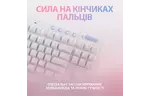 Клавиатура Logitech G713 Aurora Gaming GX Red USB Off-White (920-010678)