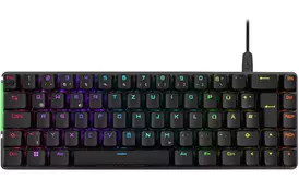 ASUS Клавіатура ROG Falchion Ace LED 68key NX RD USB Black - Фото