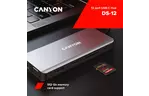 Порт-репликатор Canyon DS-12, 13 in 1 USB-C hub, 2*HDMI, Gigabit Ethernet, VGA, 3*USB3.0, PD/100W, 3.5mm audio jack (CNS-TDS12)