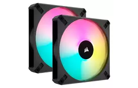 Кулер для корпуса Corsair AF140 RGB Elite Dual Pack (CO-9050156-WW) - Фото
