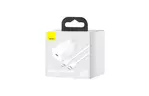 Зарядное устройство Baseus Super Si 1C 20W With Simple Wisdom Data Cable Type-C/iP White (TZCCSUP-B02)