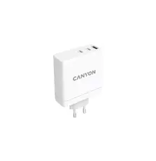 Зарядное устройство для Canyon H-140-01 Wall charger with 1USB-A 2 USB-C (CND-CHA140W01)