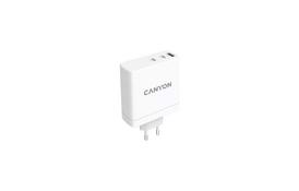 Зарядний пристрій Canyon H-140-01 Wall charger with 1USB-A 2 USB-C (CND-CHA140W01) - Фото