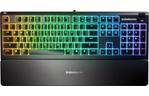 SteelSeries Клавиатура Apex 3 USB RU Black