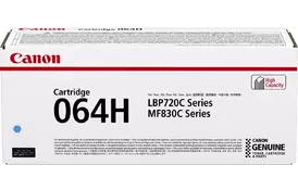 Canon Картридж 064H MF832Cdw/LBP722Cdw Cyan (10500 стор.) - Фото
