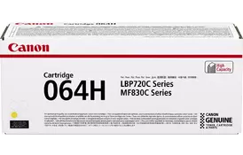 Canon Картридж 064H MF832Cdw/LBP722Cdw Yellow (10500 стор.) - Фото Canon Картридж 064H MF832Cdw/LBP722Cdw Yellow (10500 стор.) - Фото