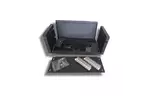 Шкаф настенный Hypernet 4U 19'' 600x350 (WMNC-350-4U-FLAT-BLACK)
