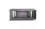 Шкаф настенный Hypernet 4U 19'' 600x350 (WMNC-350-4U-FLAT-BLACK)