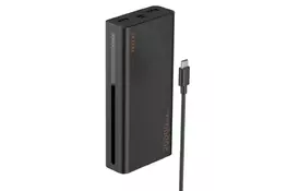 TECNO Універсальна літієва батарея Power Bank 20000mAh 22.5W Black - Фото