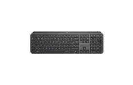 Клавіатура Logitech MX Keys Advanced for Business Wireless Illuminated UA Graphite (920-010251) - Фото