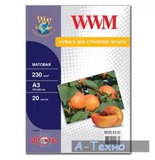 Бумага WWM A3 (M230.A3.20)
