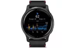 Смарт-часы Garmin Venu 2, GPS, Wi-Fi, Black + Slate, Leather, GPS (010-02430-21)
