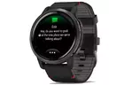 Смарт-часы Garmin Venu 2, GPS, Wi-Fi, Black + Slate, Leather, GPS (010-02430-21)