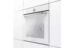 Gorenje Духовой шкаф электрический, 77л, A, пар, дисплей, макс.темпер.-300, белый