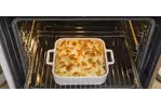 Gorenje Духовой шкаф электрический, 77л, A, пар, дисплей, макс.темпер.-300, белый