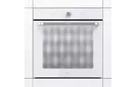 Gorenje Духовой шкаф электрический, 77л, A, пар, дисплей, макс.темпер.-300, белый