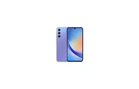 Мобільний телефон Samsung Galaxy A34 5G 6/128Gb Light Violet (SM-A346ELVASEK) - Фото