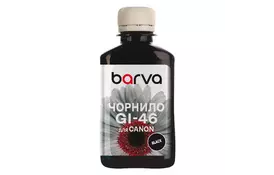 Чернила Barva Canon GI-46 180мл, pigm. black (CGI46-907) - Фото