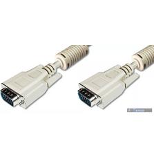 Кабель мультимедийный VGA 15.0m DIGITUS (AK-310103-150-E)