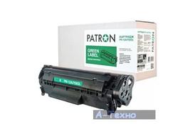 Картридж PATRON HP LJ Q2612A/CANON 703 GREEN Label (PN-12A/703GL) - Фото