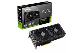 Відеокарта ASUS GeForce RTX4070 12Gb DUAL (DUAL-RTX4070-12G) - Фото