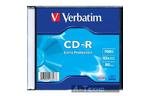 Диск CD Verbatim 700Mb 52x Slim case 200шт Non-AZO (43347)