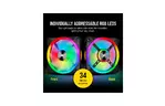 Кулер к корпусу Corsair QL Series, QL140 RGB, 140mm RGB LED Fan (CO-9050100-WW)