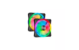 Кулер к корпусу Corsair QL Series, QL140 RGB, 140mm RGB LED Fan (CO-9050100-WW) - Фото