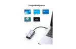 Переходник USB3.1 Type-C to Ethernet RJ45 1000Mb CM275 Ugreen (70446)