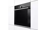 Gorenje Духовой шкаф электрический, 77л, A+, дисплей, пошаговое выпечка, черный