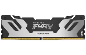 Kingston Память ПК DDR5 64GB KIT (32GBx2) 6000 Renegade Silver XMP - Фото