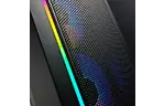 SilverStone Корпус FARA FA312Z-BG, без БП, 2xUSB3.0, 2x140mm ARGB fan, TG Side Panel, mATX, Black