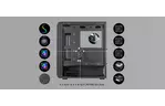 SilverStone Корпус FARA FA511Z-BG, без БП, 2xUSB3.0, 3x120mm ARGB fan, TG Side Panel, ARGB light strip, ATX, Black