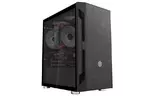 SilverStone Корпус FARA FAH1MB-G, без БП, 1xUSB3.0, 2xUSB2.0, 1x120mm Black fan, TG Side Panel, mATX, Black