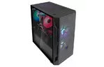 SilverStone Корпус FARA FAH1MB-G, без БП, 1xUSB3.0, 2xUSB2.0, 1x120mm Black fan, TG Side Panel, mATX, Black