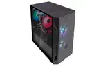 SilverStone Корпус FARA FAH1MB-PRO, без БП, 1xUSB3.0, 2xUSB2.0, 3x120mm ARGB fan, TG Side Panel, mATX, Black