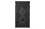 SilverStone Корпус FARA FAH1MB-PRO, без БП, 1xUSB3.0, 2xUSB2.0, 3x120mm ARGB fan, TG Side Panel, mATX, Black