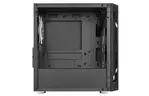 SilverStone Корпус FARA FAH1MB-PRO, без БП, 1xUSB3.0, 2xUSB2.0, 3x120mm ARGB fan, TG Side Panel, mATX, Black