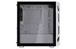 SilverStone Корпус FARA FAH1MW-G, без БП, 1xUSB3.0, 2xUSB2.0, 1x120mm Black fan, TG Side Panel, mATX, White
