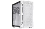 SilverStone Корпус FARA FAH1MW-G, без БП, 1xUSB3.0, 2xUSB2.0, 1x120mm Black fan, TG Side Panel, mATX, White