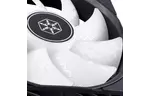 SilverStone Корпусный вентилятор Shark Force SF120B ARGB, 120mm, 2500rpm, 4pin PWM, 4-1 pin ARGB (5V LED), 41.2dBa