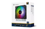 SilverStone Корпусный вентилятор Shark Force SF120B ARGB, 120mm, 2500rpm, 4pin PWM, 4-1 pin ARGB (5V LED), 41.2dBa