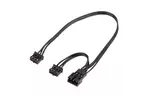 SilverStone Корпусный вентилятор Shark Force SF140B ARGB, 140mm, 2200rpm, 4pin PWM, 4-1 pin ARGB (5V LED), 38.3dBa