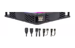 SilverStone Корпусный вентилятор Shark Force SF140B ARGB, 140mm, 2200rpm, 4pin PWM, 4-1 pin ARGB (5V LED), 38.3dBa