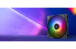 SilverStone Корпусный вентилятор Shark Force SF140B ARGB, 140mm, 2200rpm, 4pin PWM, 4-1 pin ARGB (5V LED), 38.3dBa