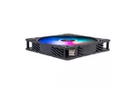 SilverStone Корпусный вентилятор Shark Force SF140B ARGB, 140mm, 2200rpm, 4pin PWM, 4-1 pin ARGB (5V LED), 38.3dBa